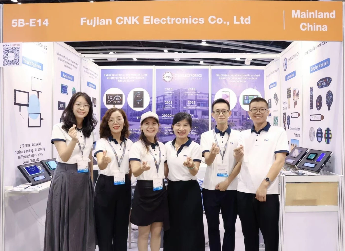EDL display products were successfully unveiled at the 2024 International Electronic Components and Production Technology Hong Kong Exhibition
